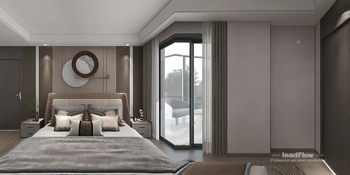 WPC Wall Cladding Solution: Hangzhou Apartment Project in Shangcheng District, Hangzhou, China - photo 2