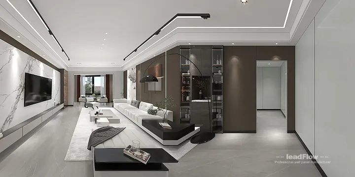 WPC Wall Cladding Solution: Hangzhou Apartment Project in Shangcheng District, Hangzhou, China - photo 5