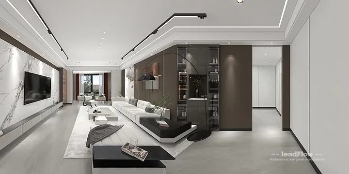 WPC Wall Cladding Solution: Hangzhou Apartment Project in Shangcheng District, Hangzhou, China - photo 7