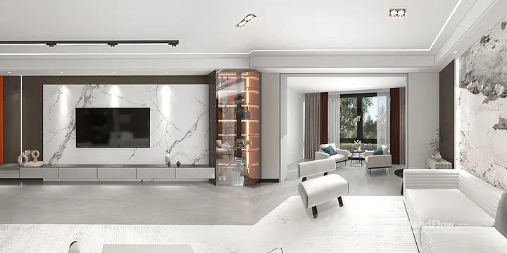 WPC Wall Cladding Solution: Hangzhou Apartment Project in Shangcheng District, Hangzhou, China - photo 8