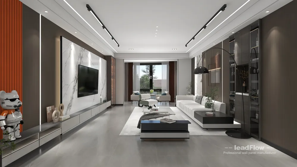 WPC Wall Cladding Solution: Hangzhou Apartment Project in Shangcheng District, Hangzhou, China - photo 9