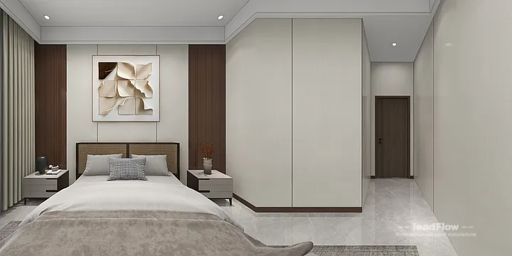 WPC Wall Panel Solution: Hangzhou Apartment Project in Shangcheng District, Hangzhou, China - photo 1