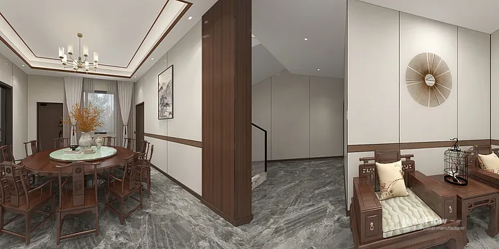 WPC Wall Panel Solution: Hangzhou Apartment Project in Shangcheng District, Hangzhou, China - photo 10