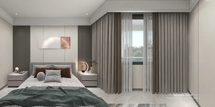 WPC Wall Panel Solution: Hangzhou Apartment Project in Shangcheng District, Hangzhou, China - photo 12