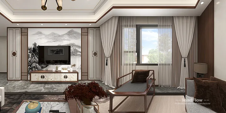WPC Wall Panel Solution: Hangzhou Apartment Project in Shangcheng District, Hangzhou, China - photo 16