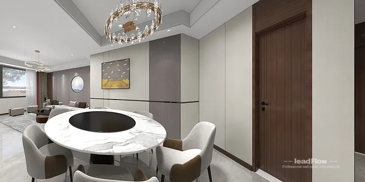 WPC Wall Panel Solution: Hangzhou Apartment Project in Shangcheng District, Hangzhou, China - photo 18