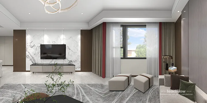 WPC Wall Panel Solution: Hangzhou Apartment Project in Shangcheng District, Hangzhou, China - photo 19