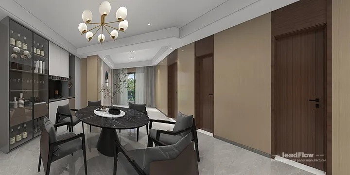 WPC Wall Panel Solution: Hangzhou Apartment Project in Shangcheng District, Hangzhou, China - photo 21