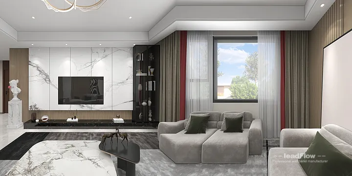 WPC Wall Panel Solution: Hangzhou Apartment Project in Shangcheng District, Hangzhou, China - photo 22