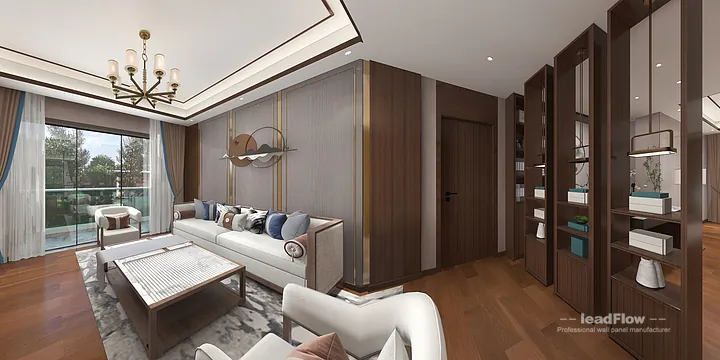 WPC Wall Panel Solution: Hangzhou Apartment Project in Shangcheng District, Hangzhou, China - photo 6