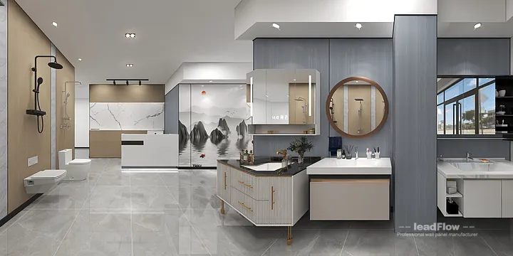 WPC Wall Cladding Commercial Space Design in Hangzhou | Modern Interior in Hangzhou, China - photo 5