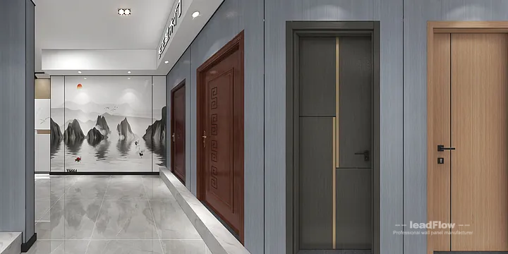 WPC Wall Cladding Commercial Space Design in Hangzhou | Modern Interior in Hangzhou, China - photo 6