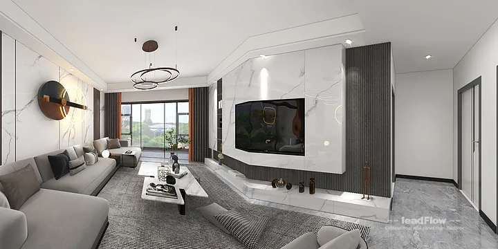 WPC Wall Cladding Installation for Hangzhou Interior Project | Modern in Hangzhou, China