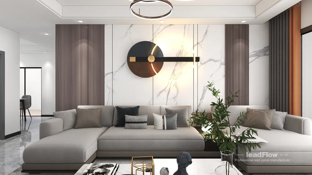 WPC Wall Cladding Installation for Hangzhou Interior Project | Modern in Hangzhou, China - photo 17