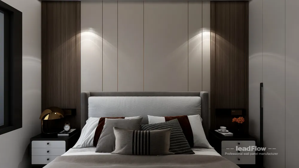 WPC Wall Cladding Installation for Hangzhou Interior Project | Modern in Hangzhou, China - photo 19