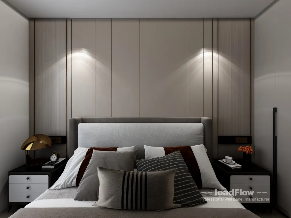 WPC Wall Cladding Installation for Hangzhou Interior Project | Modern in Hangzhou, China - photo 20