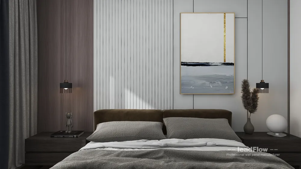 WPC Wall Cladding Installation for Hangzhou Interior Project | Modern in Hangzhou, China - photo 6