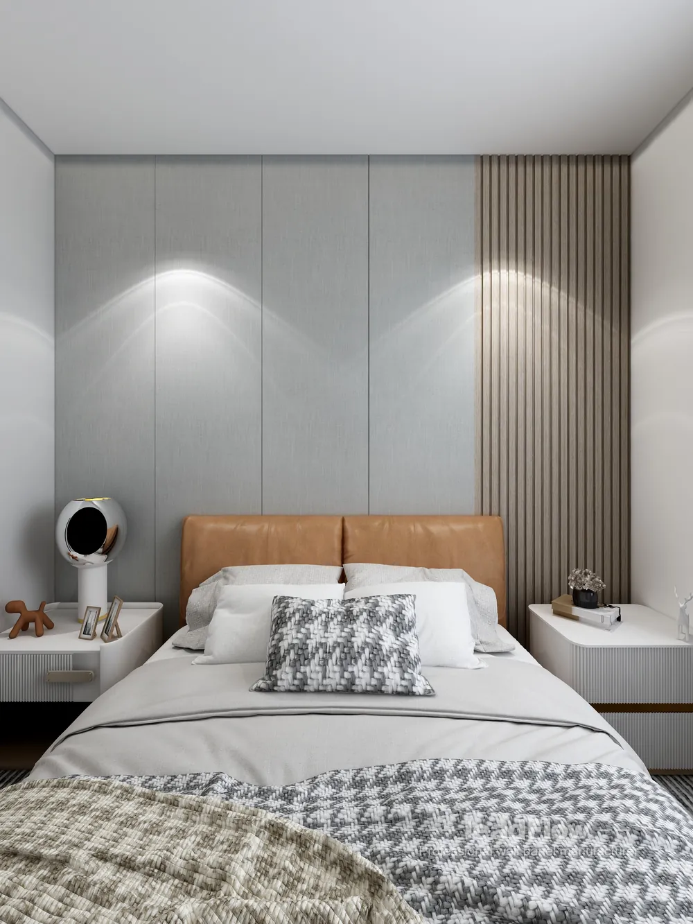 WPC Wall Cladding Installation for Hangzhou Interior Project | Modern in Hangzhou, China - photo 7