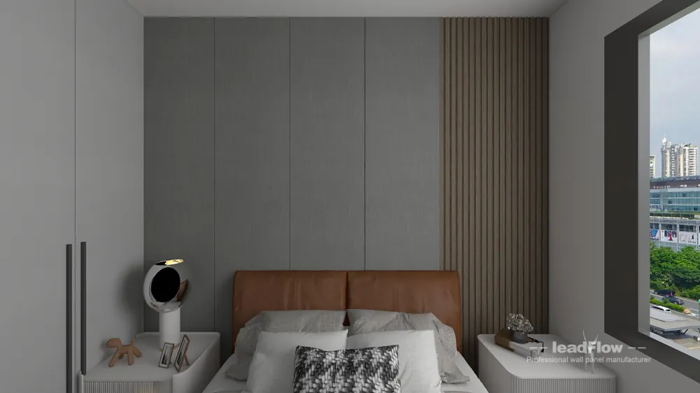 WPC Wall Cladding Installation for Hangzhou Interior Project | Modern in Hangzhou, China - photo 8