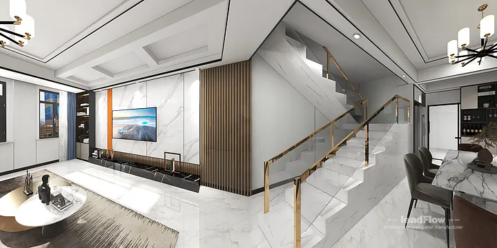 Premium WPC Cladding Project: Hangzhou Apartment Interior in Hangzhou, China - photo 1