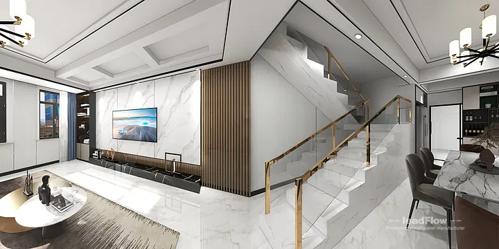 Premium WPC Cladding Project: Hangzhou Apartment Interior in Hangzhou, China - photo 2