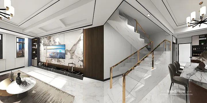 Premium WPC Cladding Project: Hangzhou Apartment Interior in Hangzhou, China - photo 7