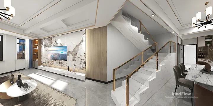 Premium WPC Cladding Project: Hangzhou Apartment Interior in Hangzhou, China - photo 8