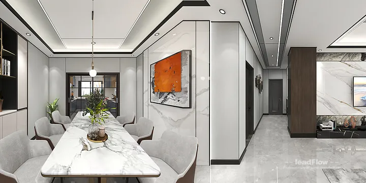 WPC Wall Panel Apartment Case Study in Nanchang | Modern Master Bedroom in Donghu District, Nanchang, China - photo 13