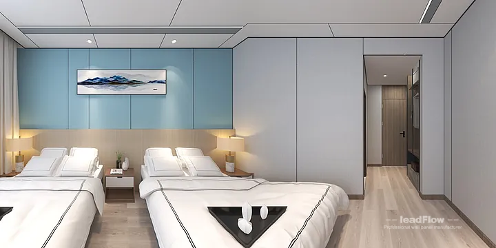 Hangzhou Hotel Renovation with WPC Cladding | guest room3 Idea in Hangzhou, China - photo 2