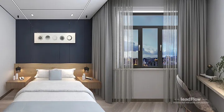 Hangzhou Hotel Renovation with WPC Cladding | guest room3 Idea in Hangzhou, China - photo 3