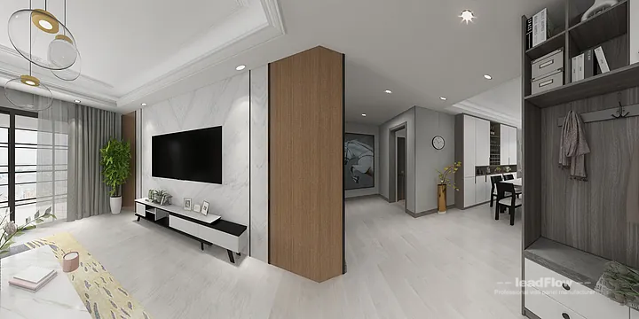 Hangzhou Apartment with WPC Wall Cladding &mdash; Stylish in Hangzhou, China - photo 2