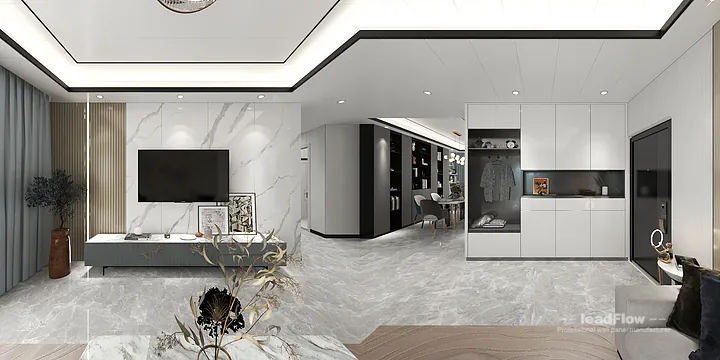 Hangzhou Apartment with WPC Wall Cladding &mdash; Stylish in Hangzhou, China - photo 21