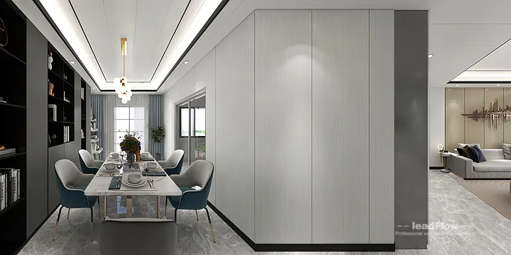 Hangzhou Apartment with WPC Wall Cladding &mdash; Stylish in Hangzhou, China - photo 22