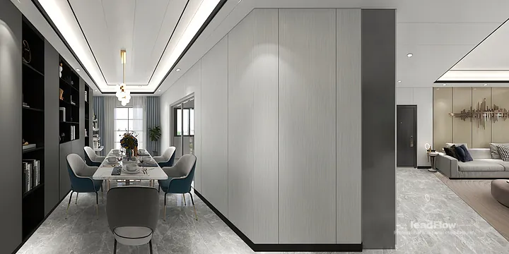 Hangzhou Apartment with WPC Wall Cladding &mdash; Stylish in Hangzhou, China - photo 23