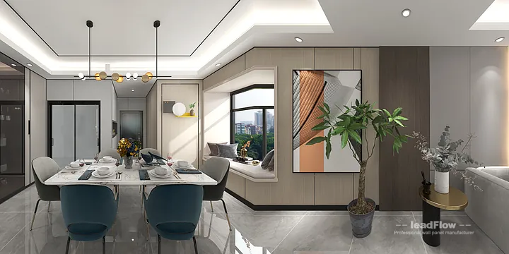 Premium WPC Interior Panel for Hangzhou Apartment &mdash; Contemporary Finish in Hangzhou, China - photo 3