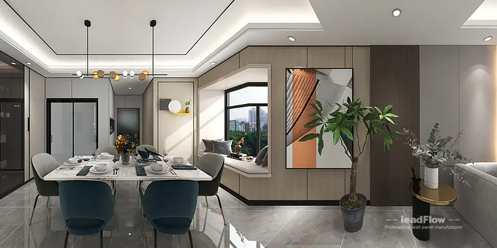 Premium WPC Interior Panel for Hangzhou Apartment &mdash; Contemporary Finish in Hangzhou, China - photo 4