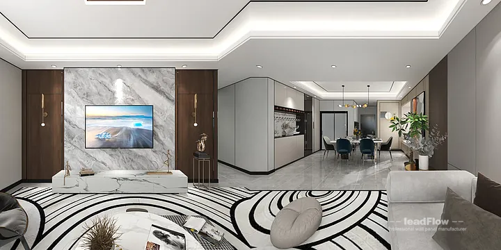 Premium WPC Interior Panel for Hangzhou Apartment &mdash; Contemporary Finish in Hangzhou, China - photo 5