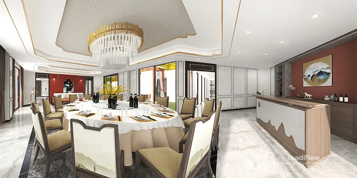 WPC Interior Panel Ideas for Hangzhou Villa | mahjong room Design in Hangzhou, China - photo 21