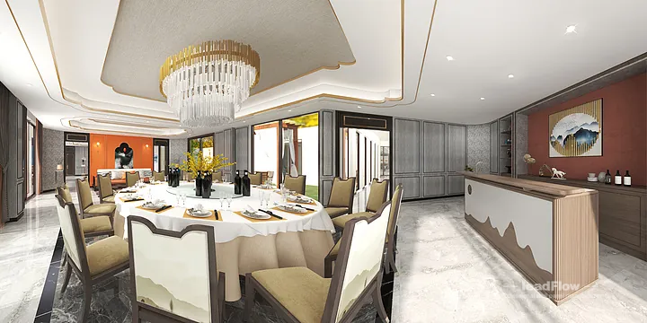 WPC Interior Panel Ideas for Hangzhou Villa | mahjong room Design in Hangzhou, China - photo 24
