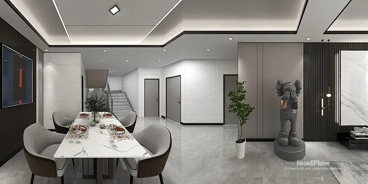 Premium WPC Wall Cladding for Hangzhou Apartment &mdash; Warm Finish in Hangzhou, China - photo 1