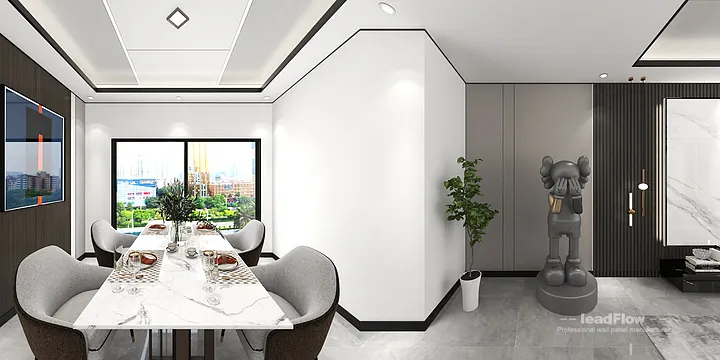 Premium WPC Wall Cladding for Hangzhou Apartment &mdash; Warm Finish in Hangzhou, China - photo 3