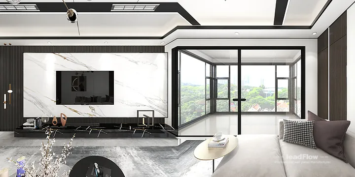 Premium WPC Wall Cladding for Hangzhou Apartment &mdash; Warm Finish in Hangzhou, China - photo 4