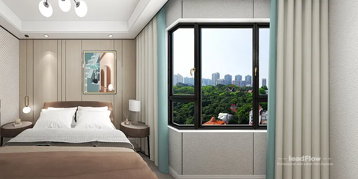 Hangzhou Apartment Wall Panel Design | WPC Interior Panel Stylish Interior in Hangzhou, China - photo 1