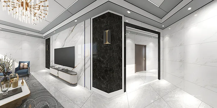 WPC Wall Cladding Project: Hangzhou Commercial Space with Master Bedroom in Hangzhou, China - photo 5
