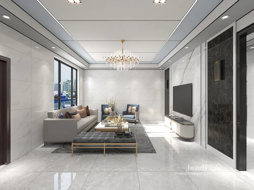 WPC Wall Cladding Project: Hangzhou Commercial Space with Master Bedroom in Hangzhou, China - photo 6