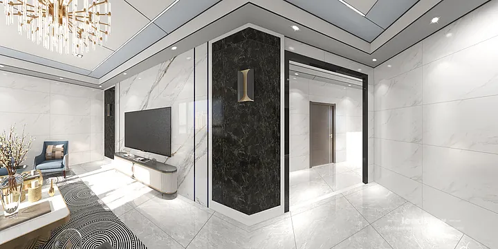 WPC Wall Cladding Project: Hangzhou Commercial Space with Master Bedroom in Hangzhou, China - photo 7