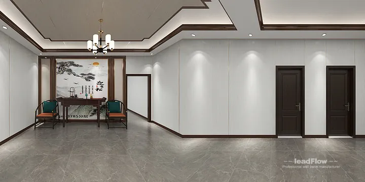 Premium WPC Wall Cladding for Hangzhou Apartment &mdash; Premium Finish in Hangzhou, China - photo 1