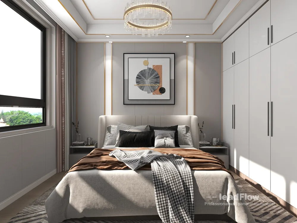 WPC Cladding Project: Hangzhou Apartment with Bedroom 2 in Hangzhou, China - photo 2