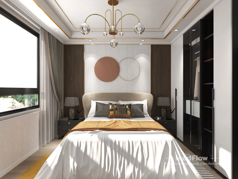 WPC Cladding Project: Hangzhou Apartment with Bedroom 2 in Hangzhou, China - photo 3