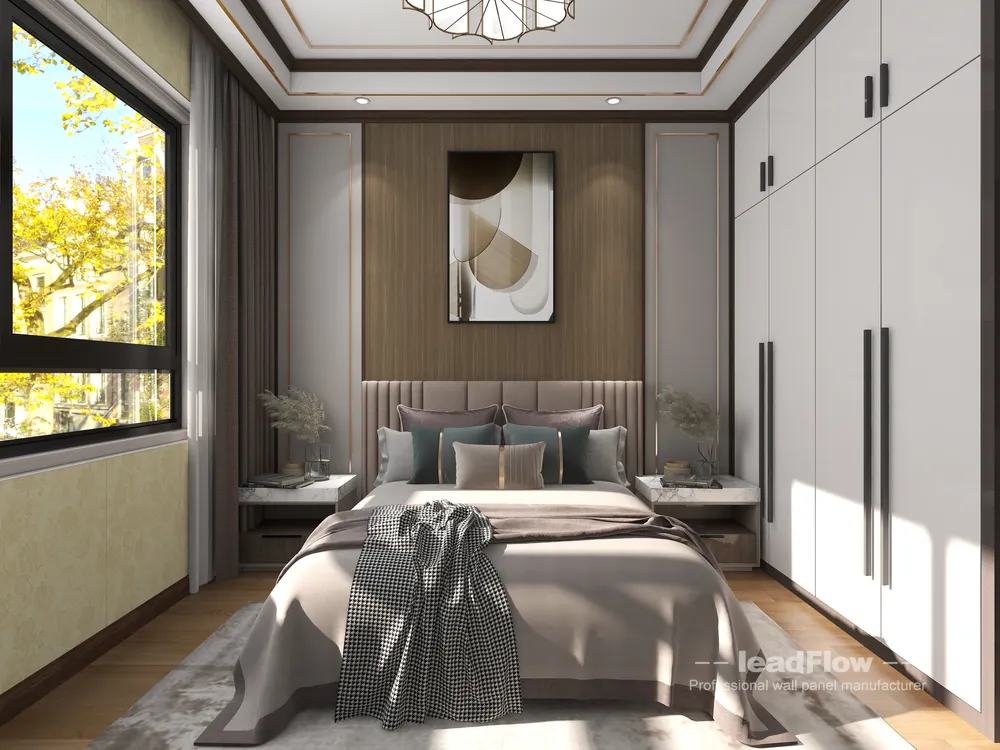 WPC Cladding Project: Hangzhou Apartment with Bedroom 2 in Hangzhou, China - photo 4